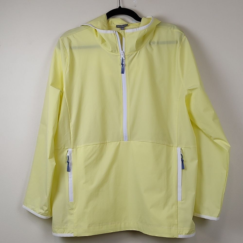 Talbot's T by Talbot's Lightweight Yellow Chiffon Water Resistant Jacket NWT